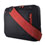 Belkin Messenger bag for notebooks up to 15.4' - Jet Black with Cabernet Red Accents
